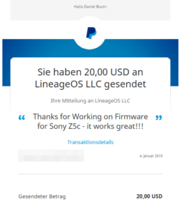 Mein gutes Sony Z5 compact mit LineageOS – Howto