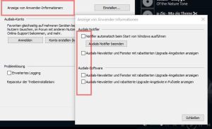 Audials Options