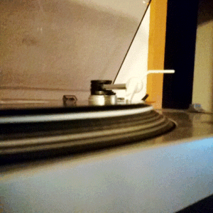 wellige Vinyl Platte