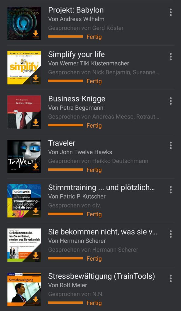 Hörbücher