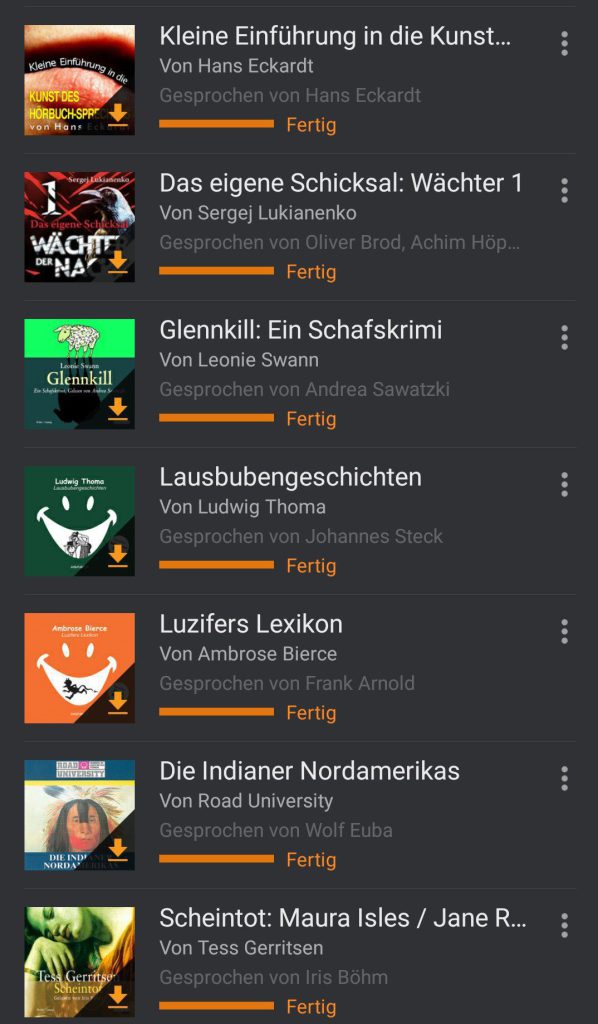 Hörbücher