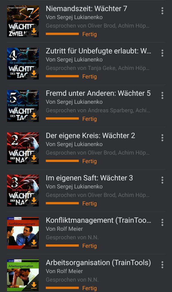 Hörbücher