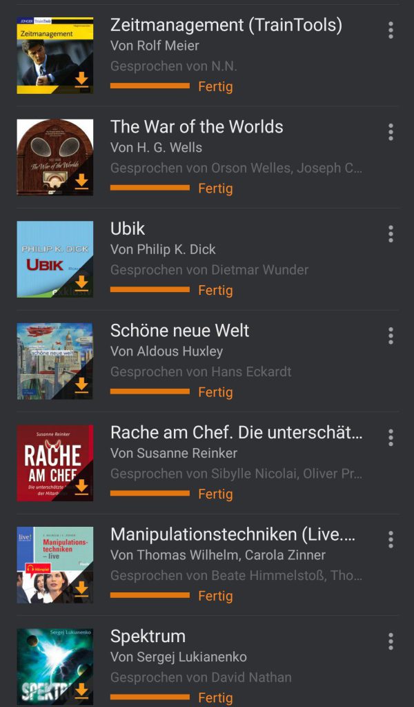 Hörbücher