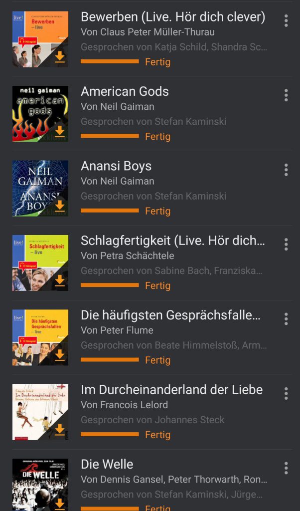 Hörbücher
