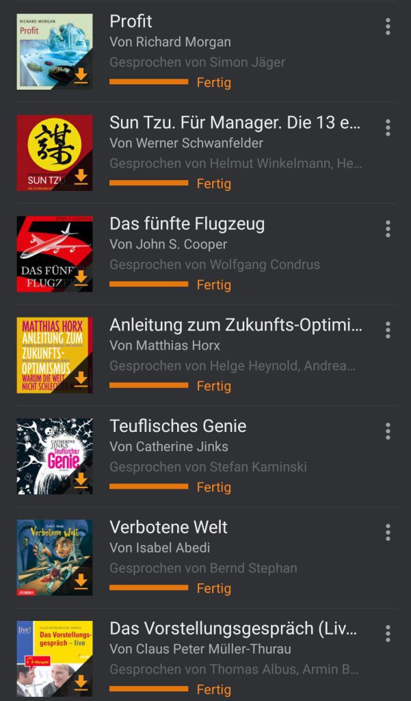 Hörbücher