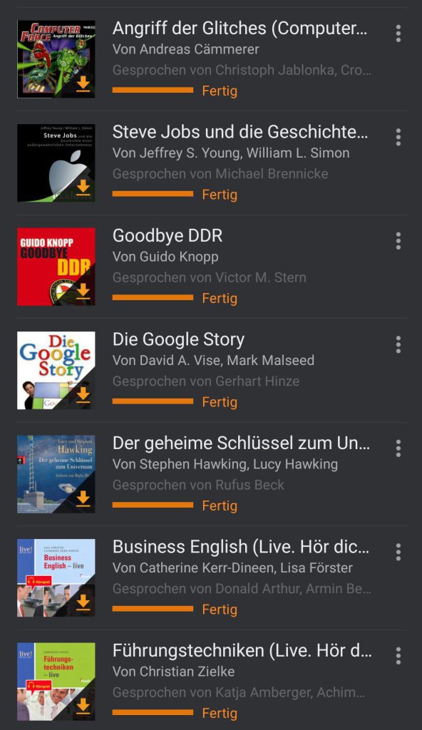 Hörbücher