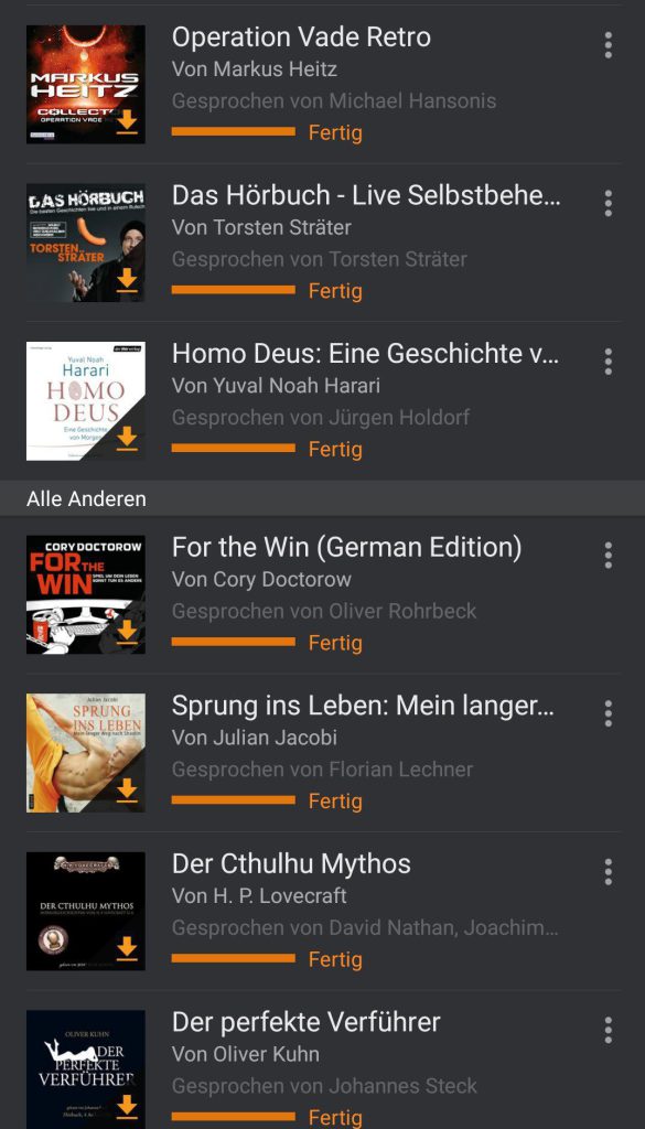 Hörbücher