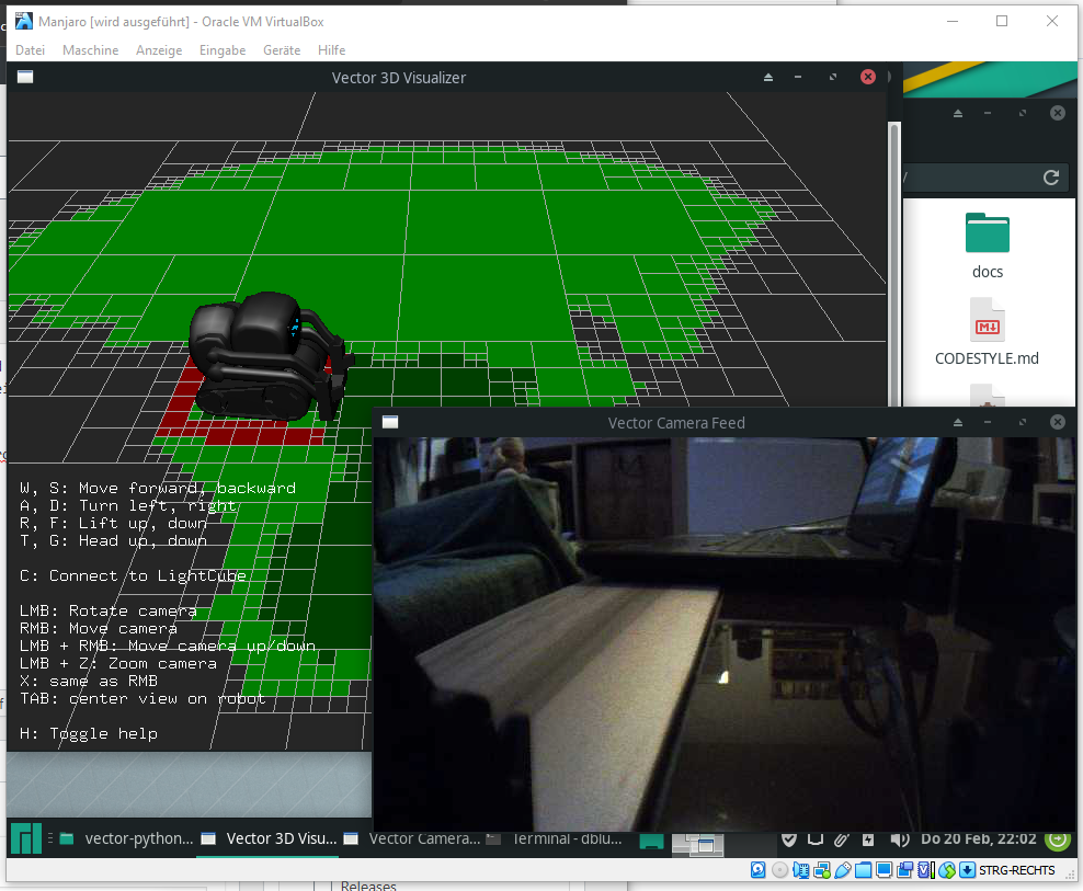 Anki Vector SDK unter Linux