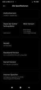 MIUI 12 erreicht das XIAOMI Mi 9 Lite