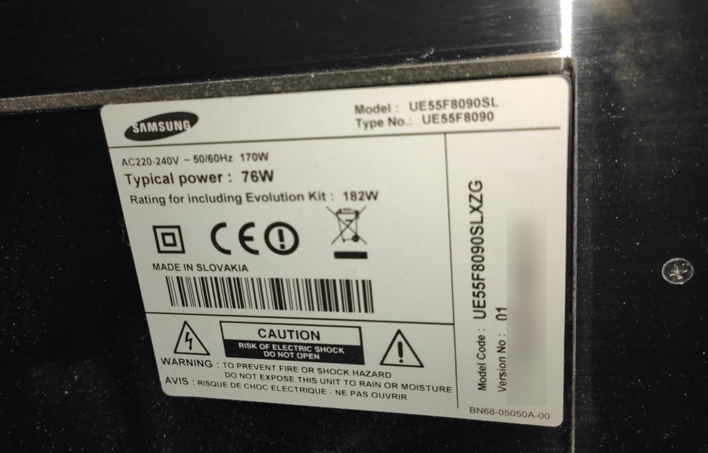 Samsung UE55F8090 