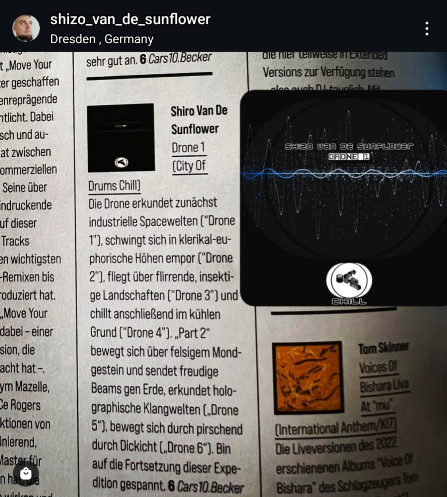 Vinyl Review FAZEmag Drone1