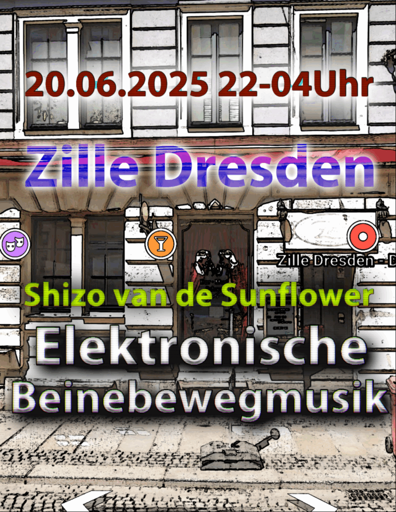 Elektronische Beinbewegmusik | Zille Dresden