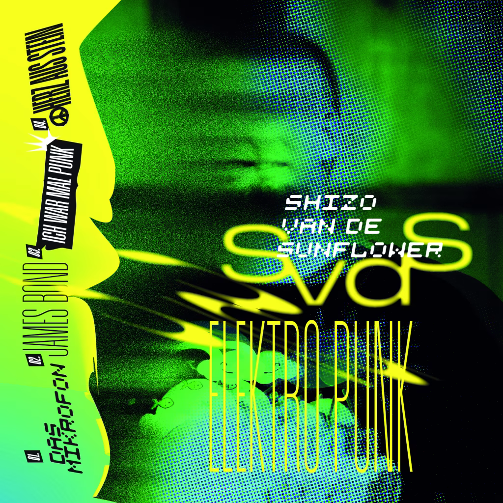 Shizo van de Sunflower – Elektro Punk EP Cover