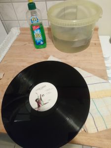 Vinyl Platte reinigen