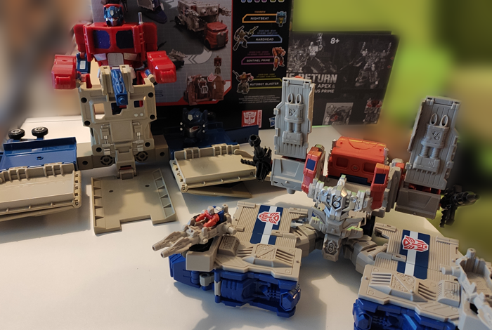 Ultimativer Vergleich Transformers Powermaster Optimus Prime 1984 vs 2018
