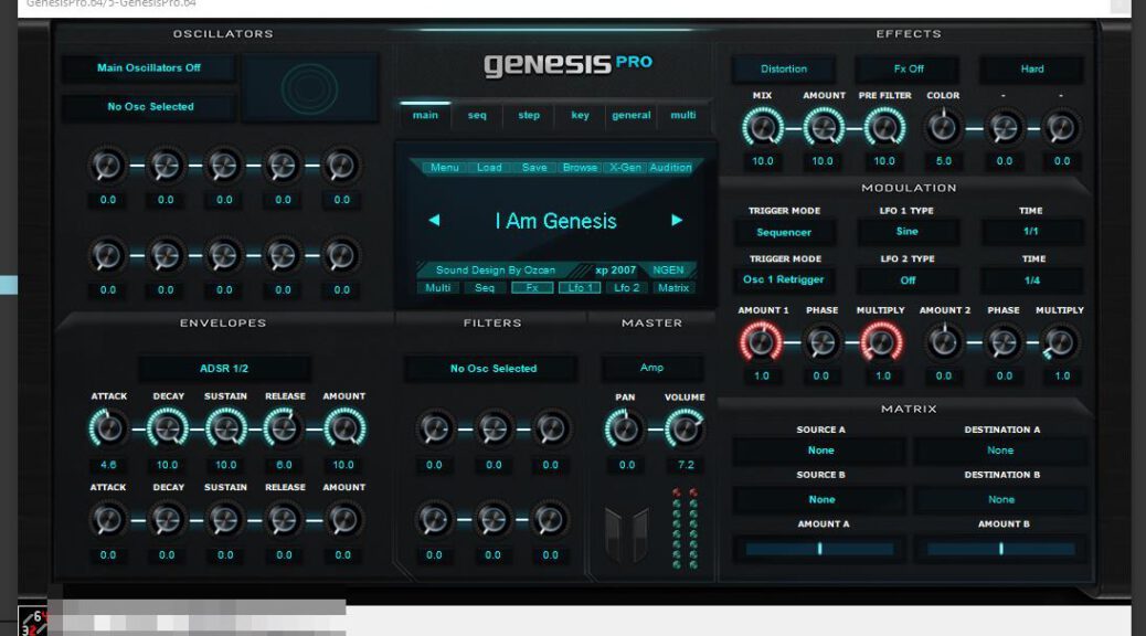 OZ-Soft Genesis Pro Software Synthesizer von Ummet Ozcan | GenesisPro