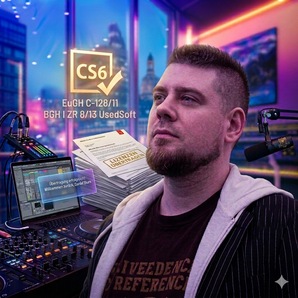 Adobe CS6 Lizenz-Sieg: Wie ich mein Eigentum gegen den Abo-Zwang verteidigte | Filmproduktion, Imagefilm, Medienproduktion, Musik, Musikproduktion, Retro Gaming, Shizo van de Sunflower, Vertonung 2 Adobe CS6 Lizenz-Sieg: Wie ich mein Eigentum gegen den Abo-Zwang verteidigte