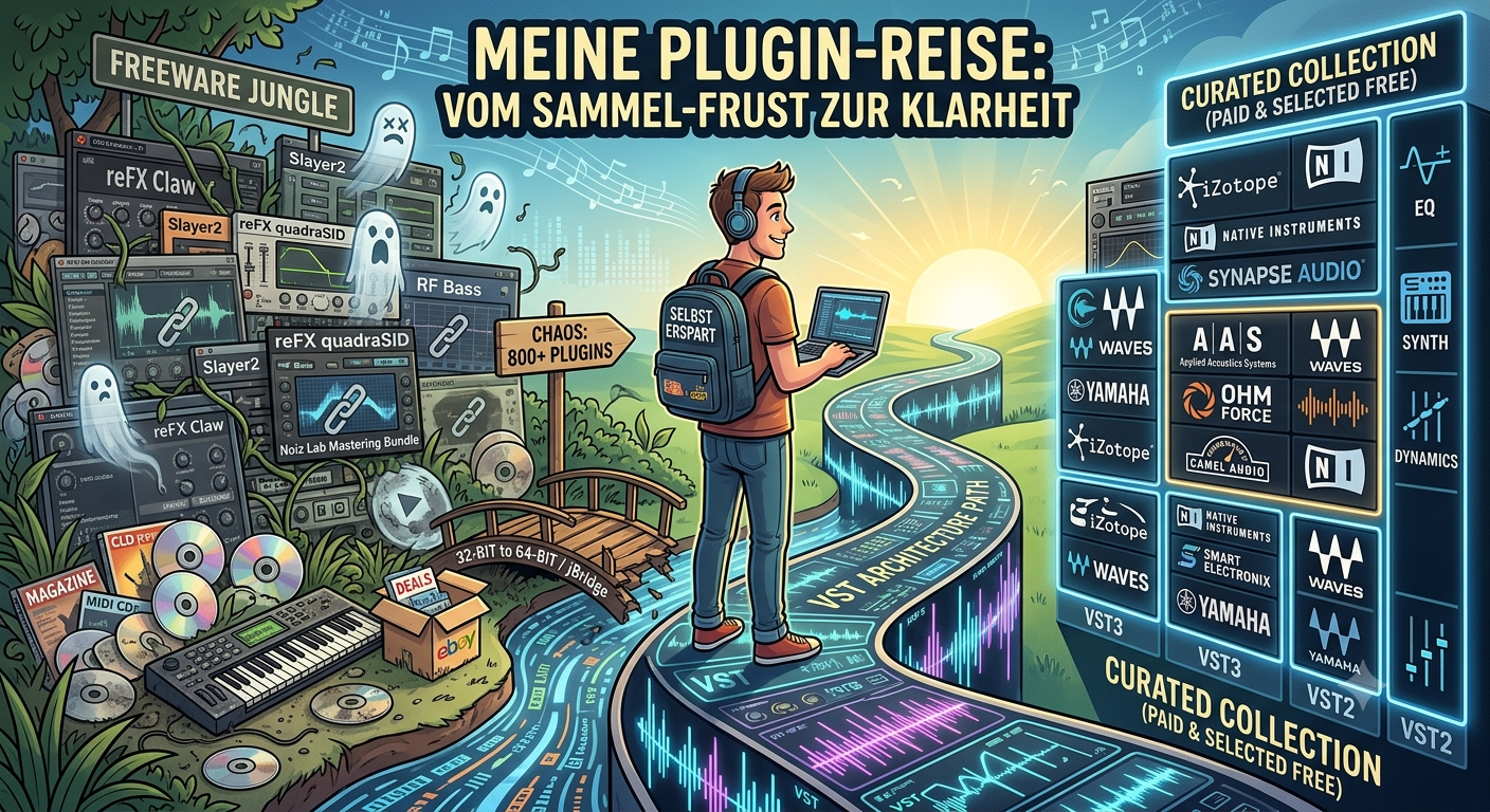 Mein Studio, meine Plugins und ich: Eine Reise von Heft-CDs, Frust und dem Befreiungsschlag
